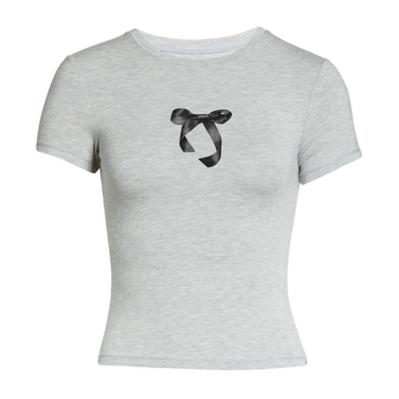 Grey Baby Tee
