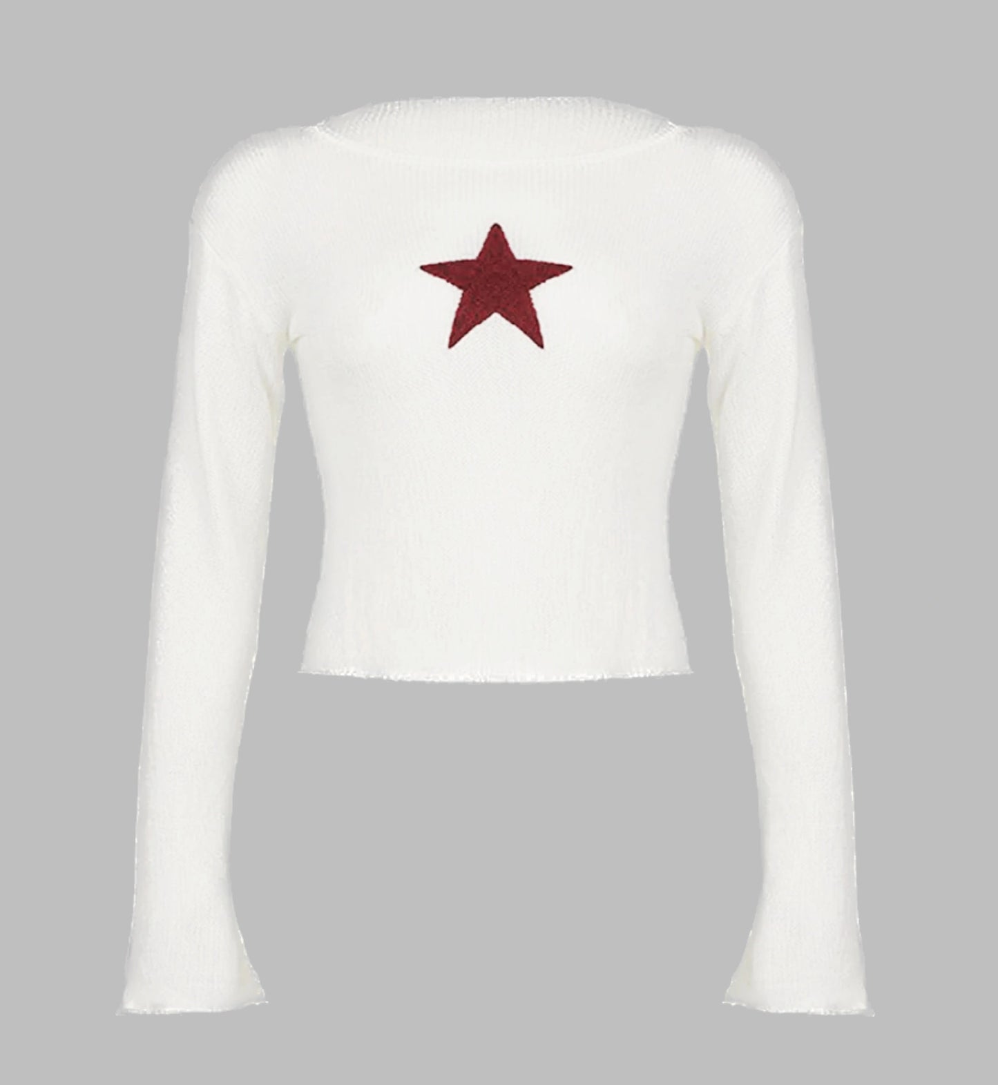 Star Ribbed Top
