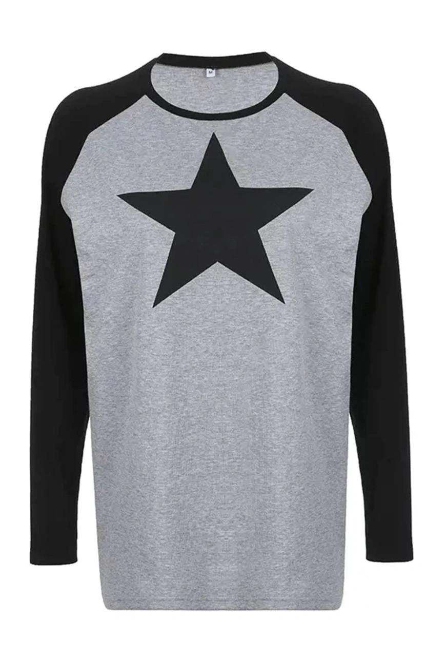 STAR colorblocked tee