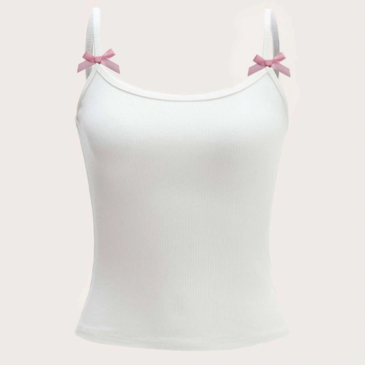 Satin Bow Cami Top