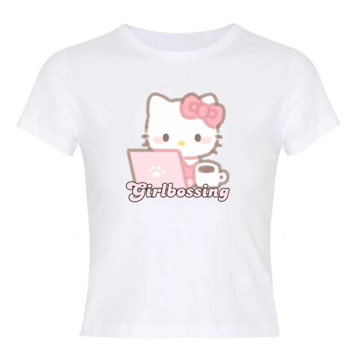 HK girlbossing baby tee