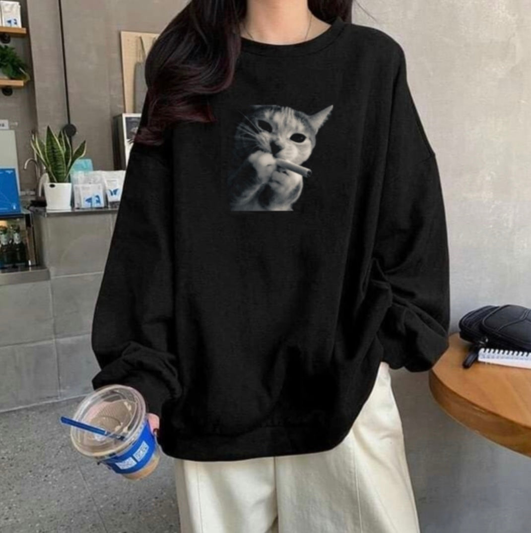 Bad Cat Sweatshirt