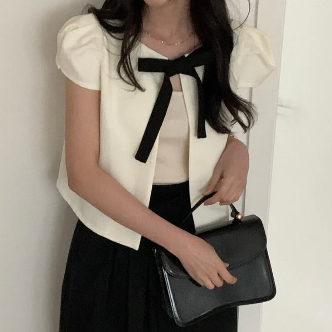Cotton pullover top