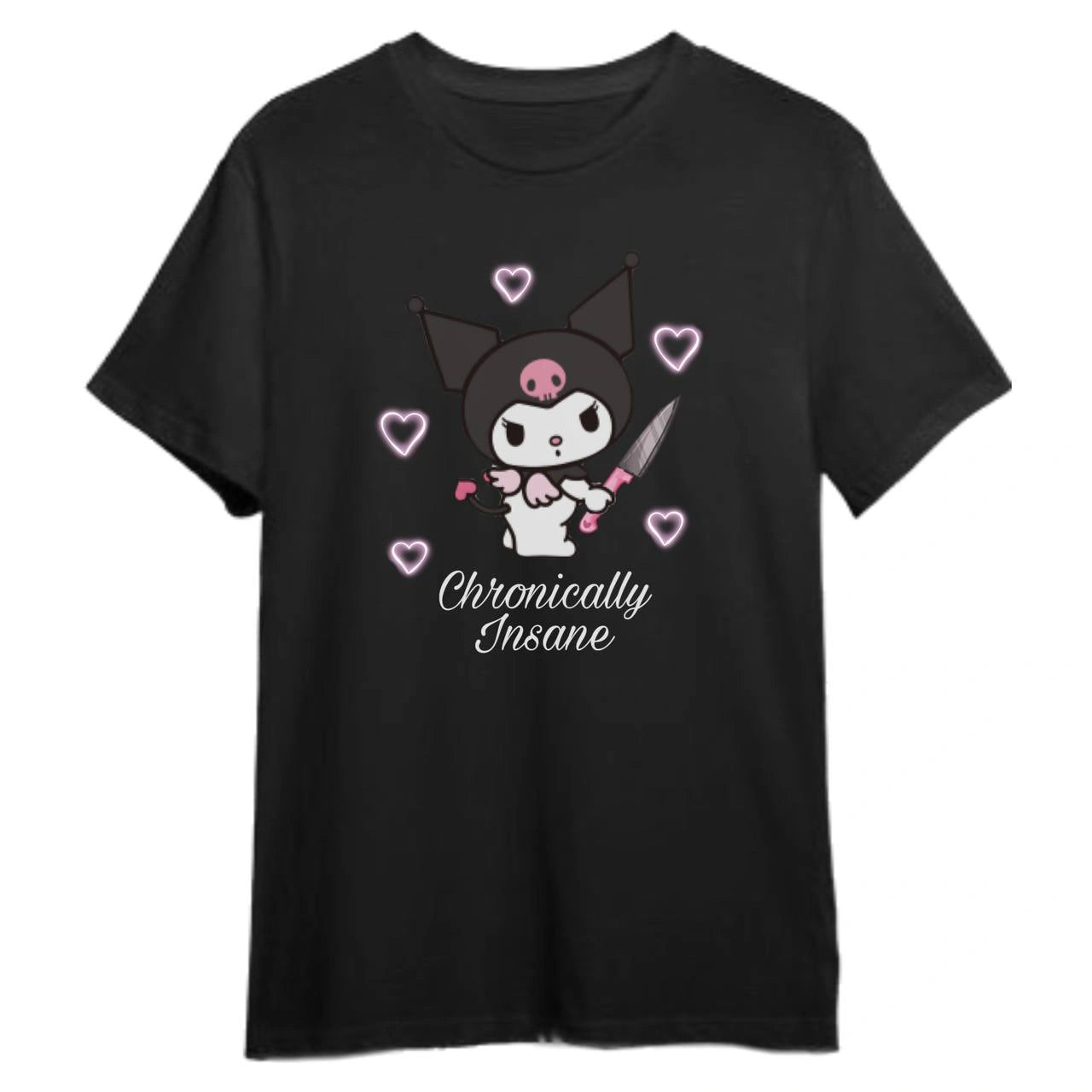 Kuromi Chronically Insane Tshirt