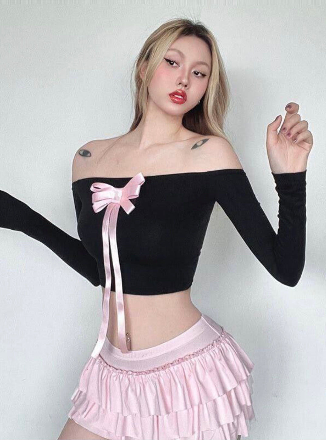 Angela Top and skort set