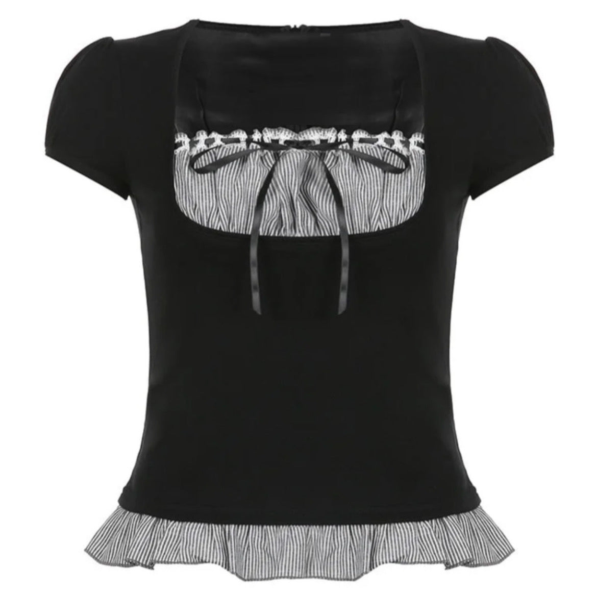 Striped Patchwork top