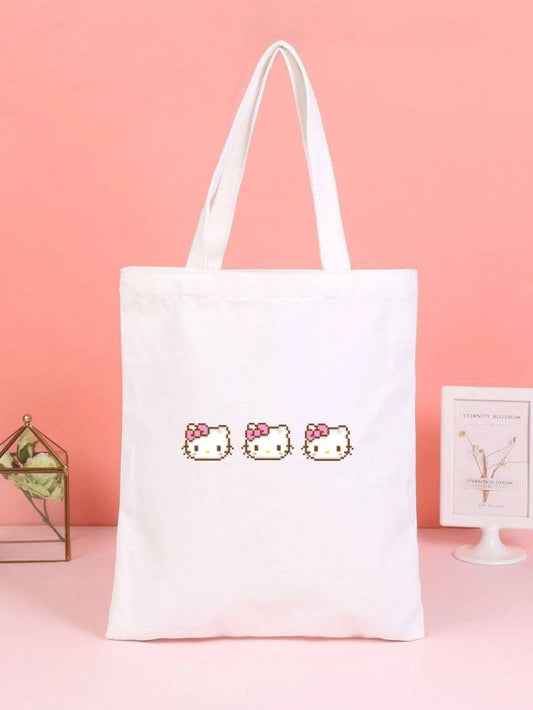 Hello Kitty Pixelart Tote Bag