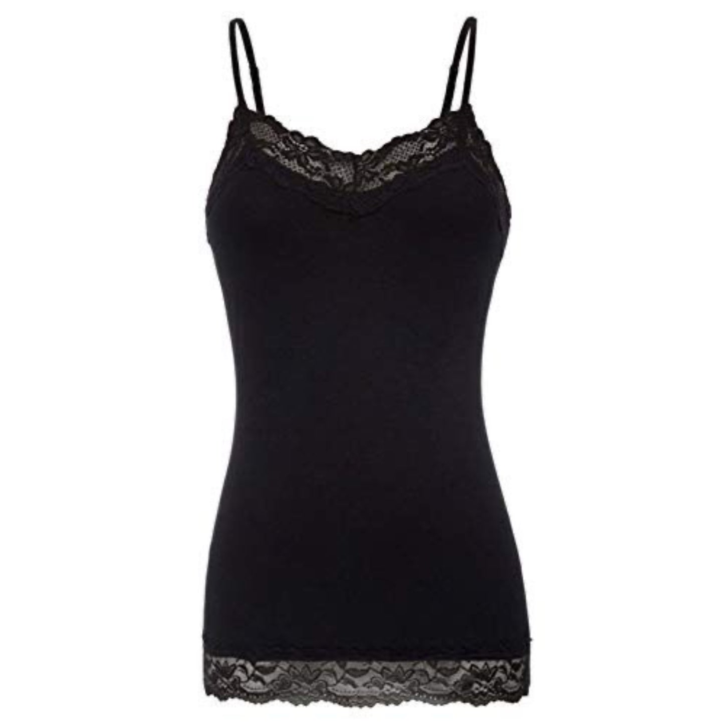 Lace trim camisole