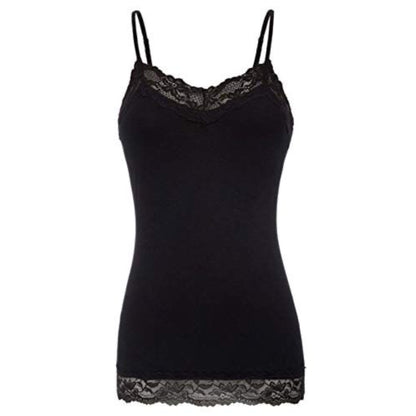 Lace trim camisole