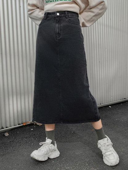 Black Long Skirt