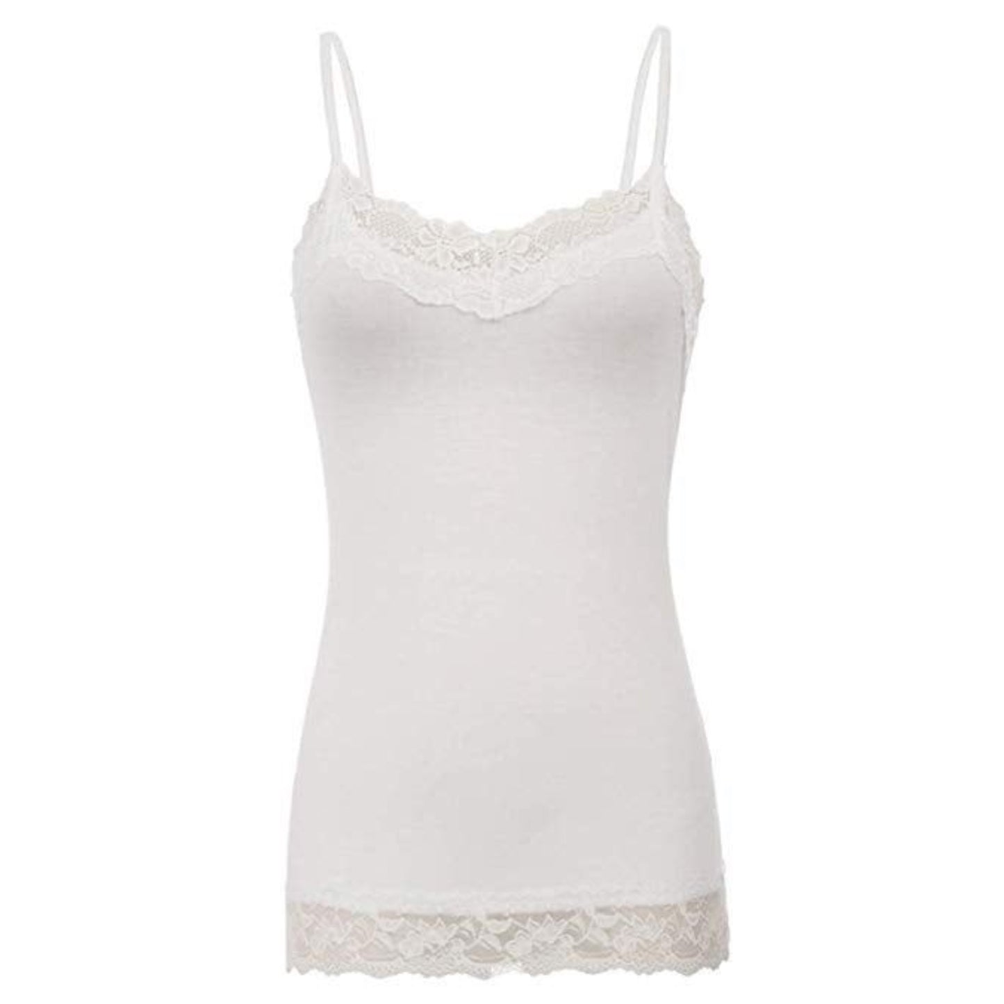 Lace trim camisole