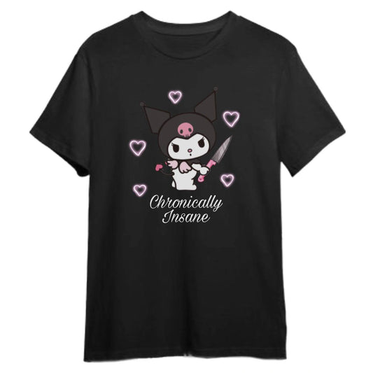 Kuromi Chronically Insane Tshirt