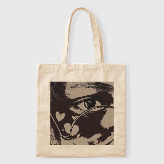Heart Eyes Tote Bag
